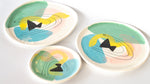 Technicolor Dino: Porcelain Plates