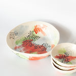 Technicolor Dino: 12" Large Serving Bowl