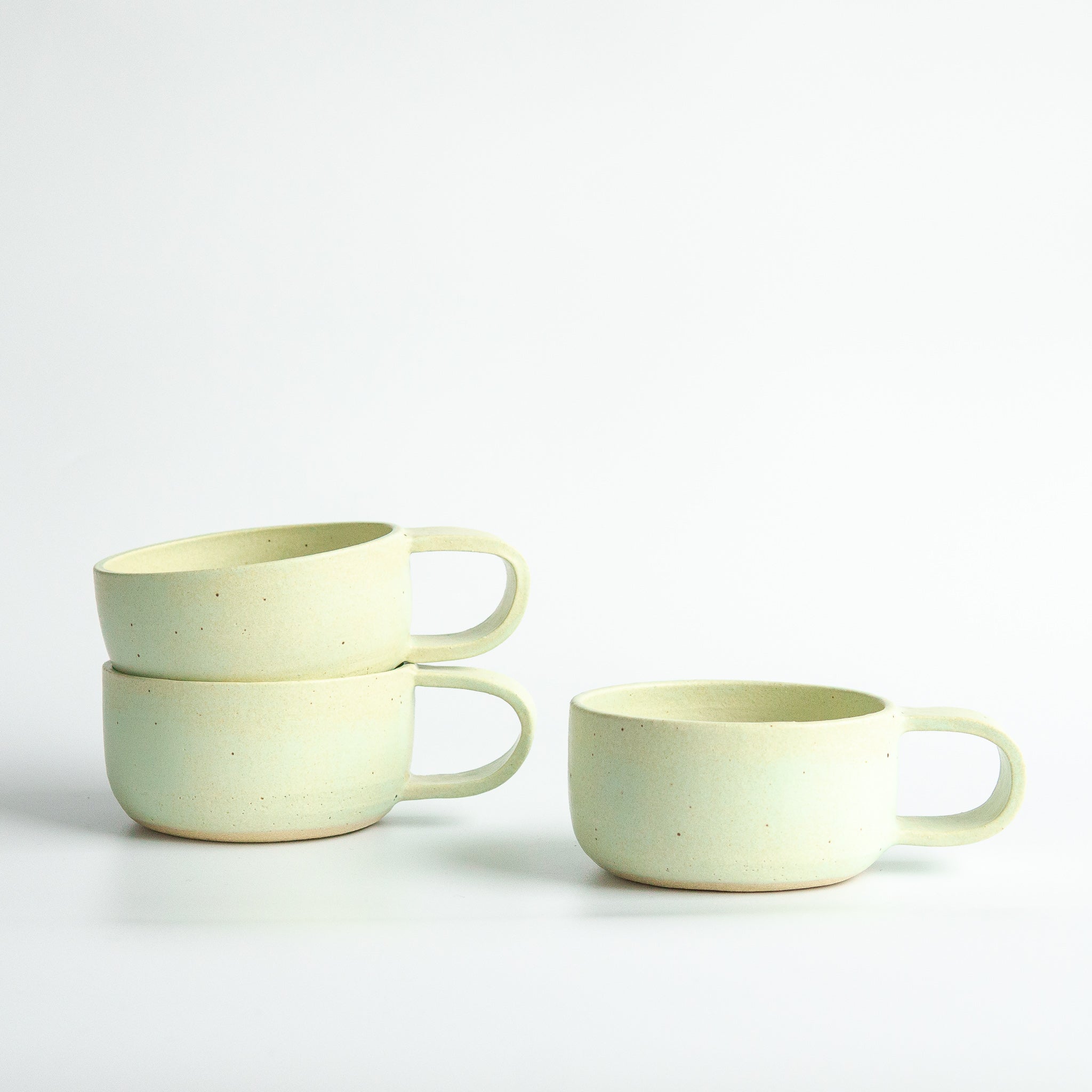 Earth and Her Flower: Pastel Green Elise Mug