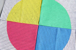 Rebecca Pearcy: CMYG Circle Cloth Napkins