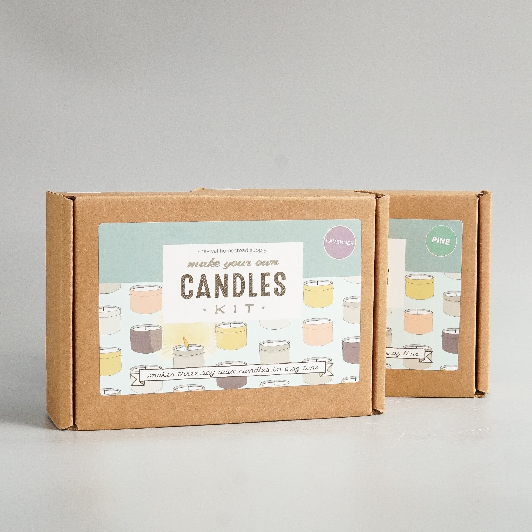 Revival Homestead Supply: Soy Candle Kit