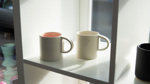 Milk Workshop: Stoneware Speckle Mugs