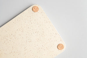 Sarah Bee Pottery: Rectangular Daisy Palette and Brush