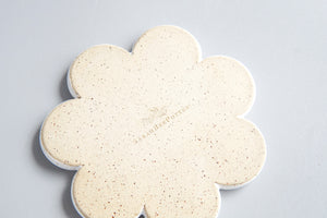 Sarah Bee Pottery: Daisy Paint Palette and Brush