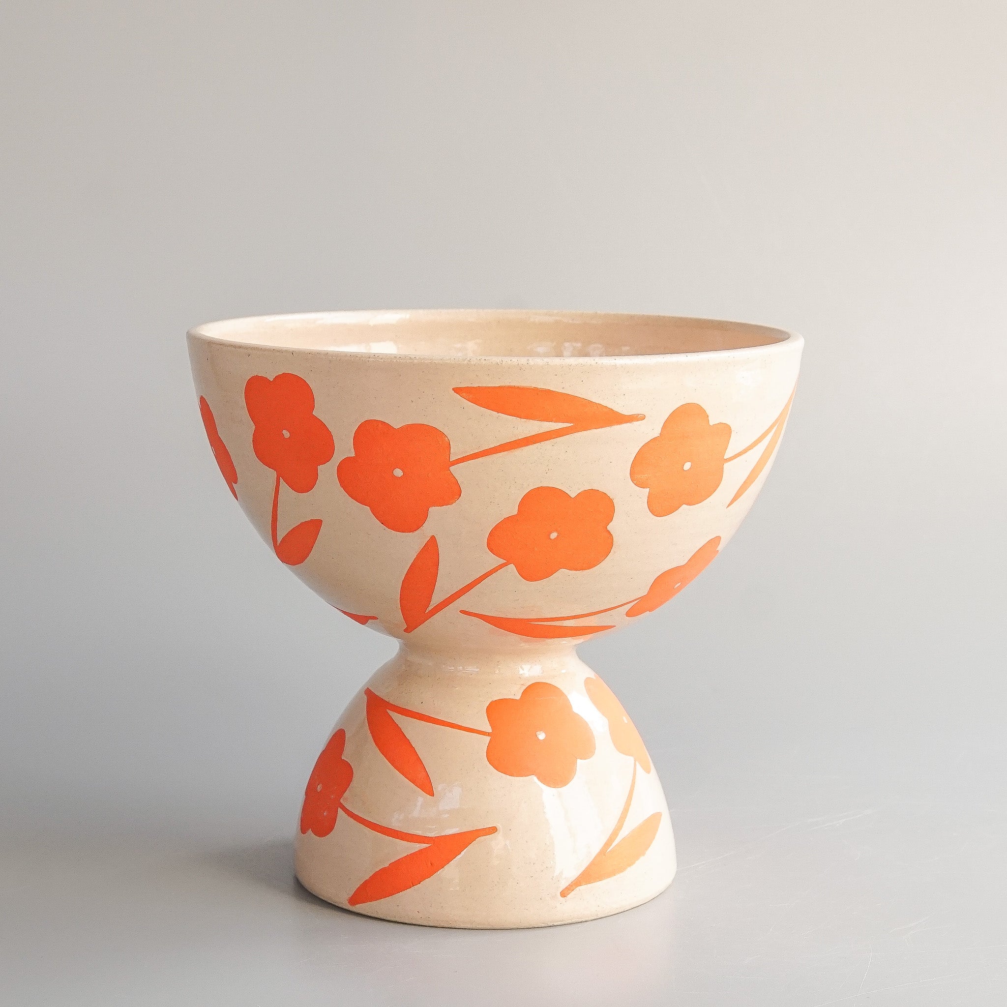 Made RVA: Large Poppy Pedestal Bowl