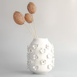Made RVA: Large Daisy in White/ Gold