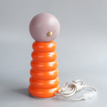 Rory Pots: YDA Lamp in Orange & Lilac