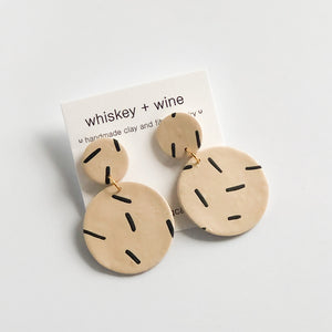 Whiskey + Wine: Dash Paloma Earrings