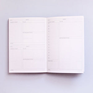 The Completist: Daily Planner Book