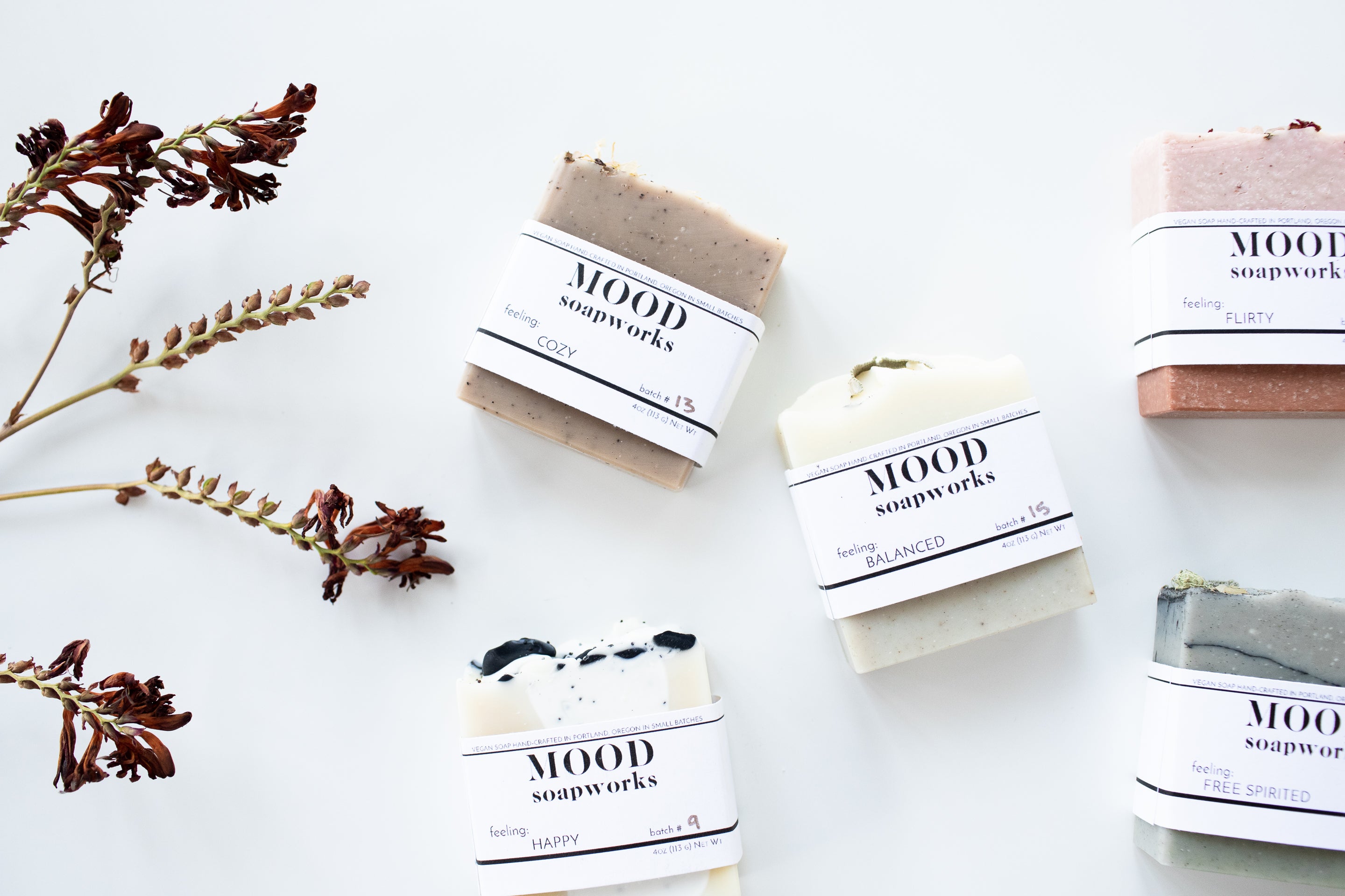 Mood Soapworks vegan soap bar