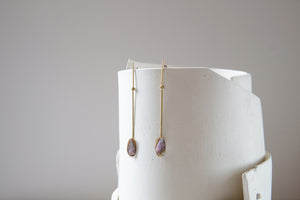 Kiersten Crowley: Abalone Swing Earrings