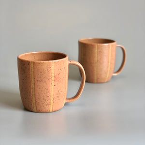 Sunflower Studio: Rose Striped Mug